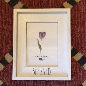 SALE!🛍❤️🛍5x7 Rae Dunn 🖼🥰 Wooden Blessed Frame